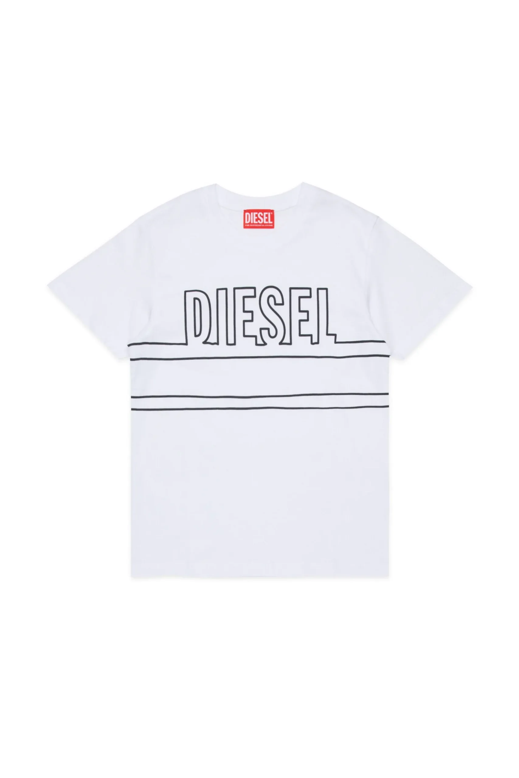 DIESEL T-shirt in jersey con logo | Bambino T-Shirts | T-Shirts