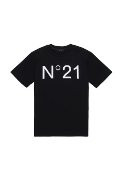 N°21 T-shirt in jersey con logo | Bambino T-Shirts | T-Shirts