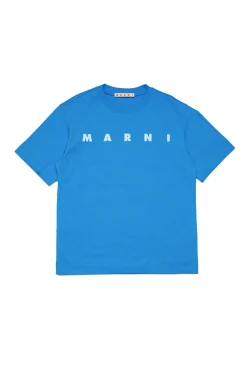 MARNI T-shirt in jersey con logo | Bambino T-Shirts | Logomania