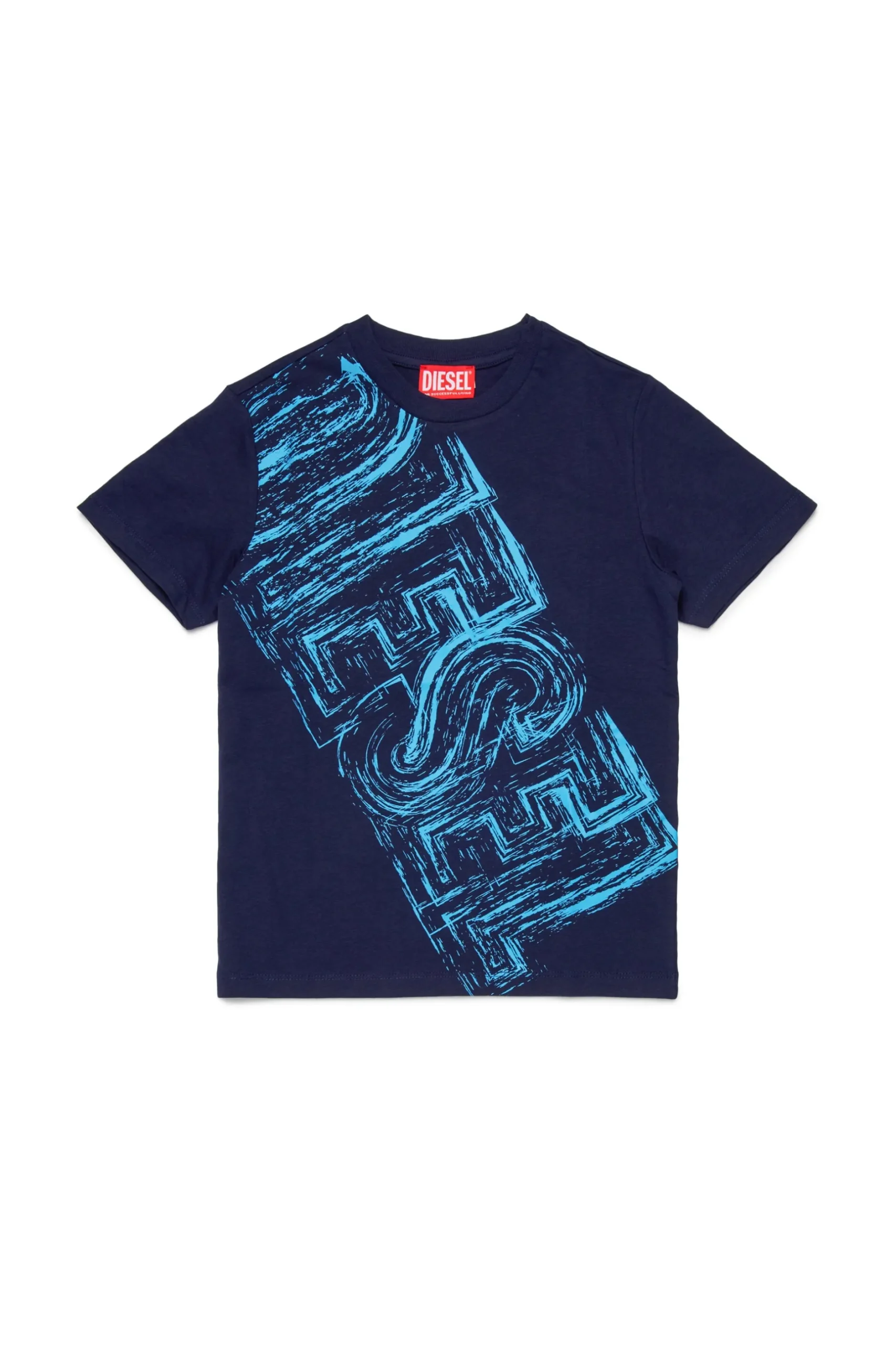 DIESEL T-shirt in jersey con logo sbiadito | Bambino T-Shirts | T-Shirts