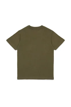 DIESEL T-shirt in jersey con logo sbiadito | Bambino T-Shirts | T-Shirts