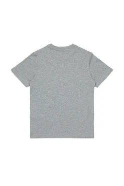 DIESEL T-shirt in jersey con logo sbiadito | Bambino T-Shirts | T-Shirts