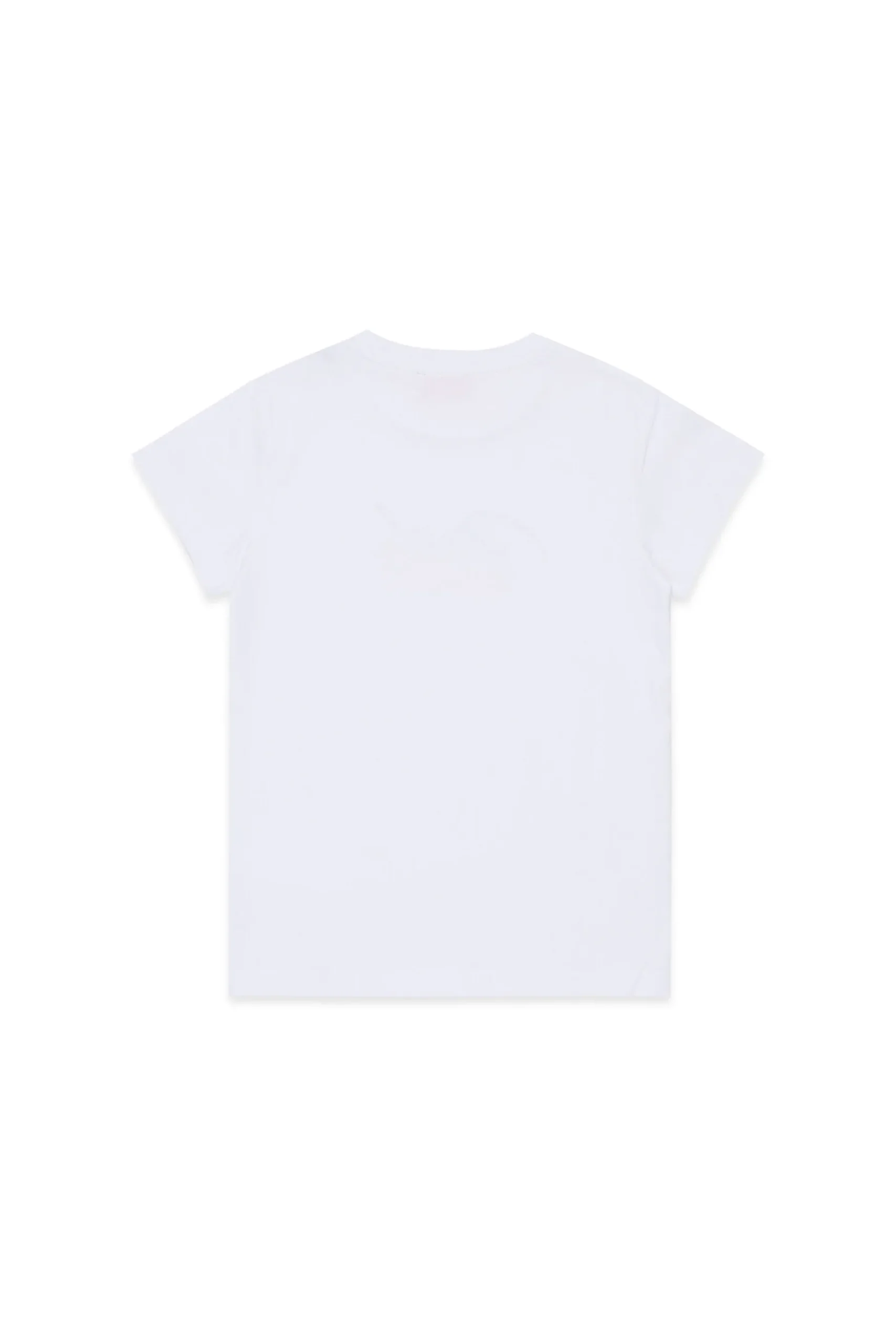 DIESEL T-shirt in jersey con logo glitter sovrapposto | T-Shirts