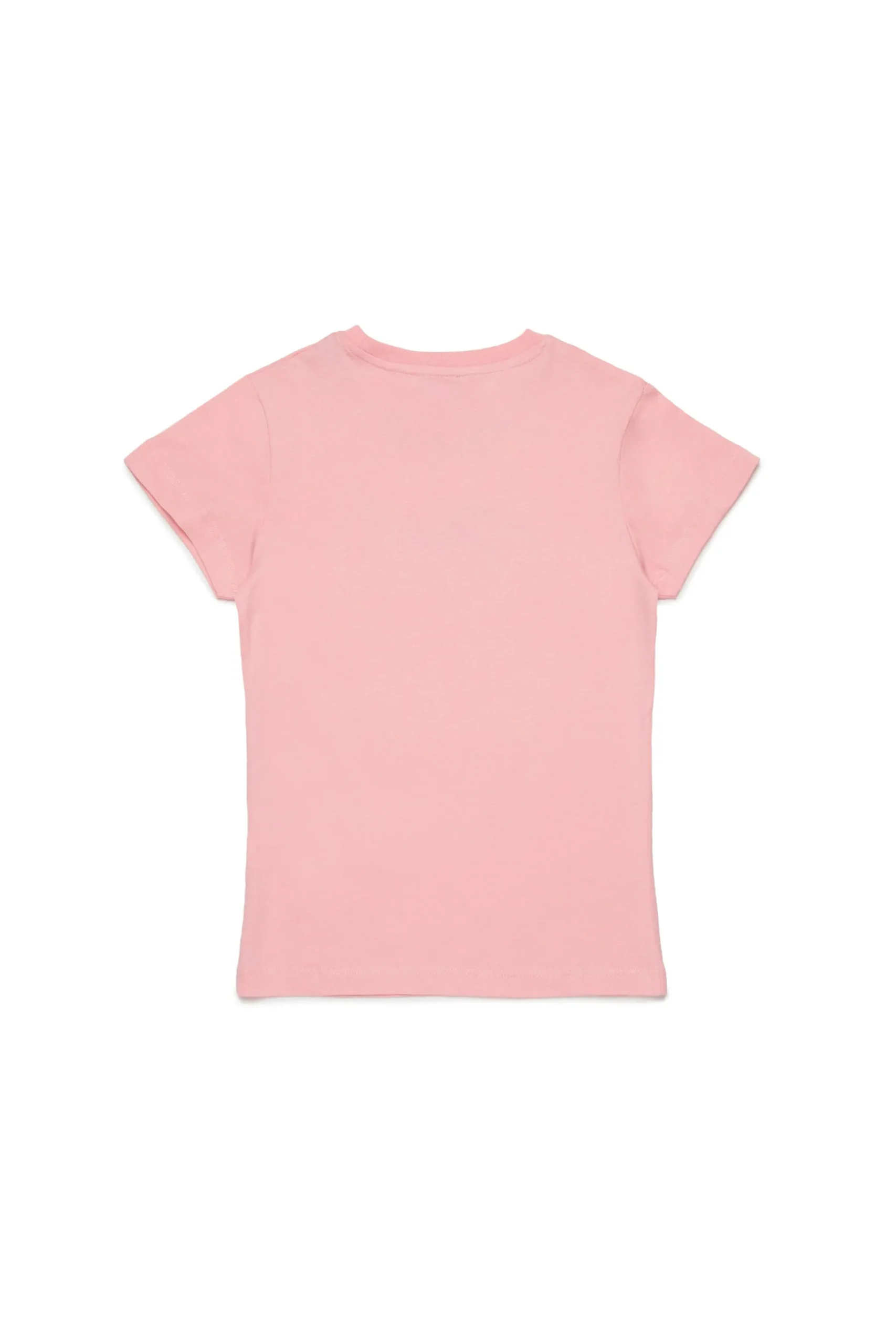 DIESEL T-shirt in jersey con logo glitter sovrapposto | T-Shirts