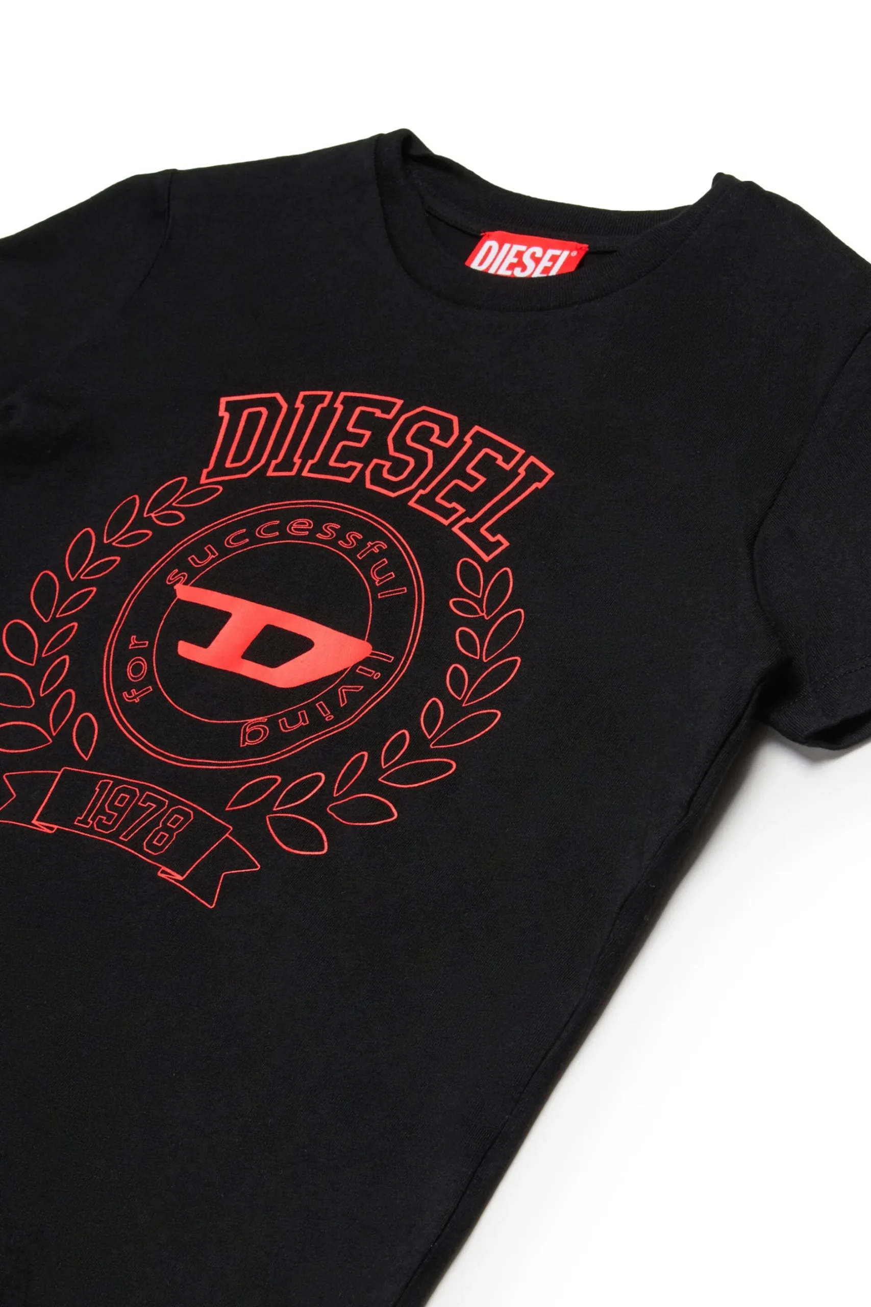 DIESEL T-shirt in jersey con logo | Bambino T-Shirts | T-Shirts