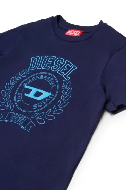 DIESEL T-shirt in jersey con logo | Bambino T-Shirts | T-Shirts