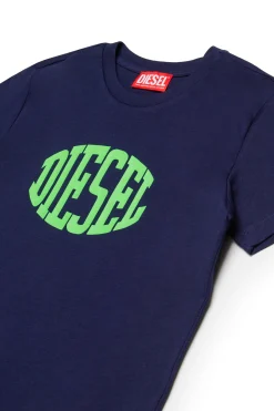DIESEL T-shirt in jersey con logo | Bambino T-Shirts | T-Shirts