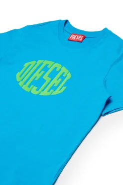 DIESEL T-shirt in jersey con logo | Bambino T-Shirts | T-Shirts
