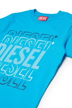 DIESEL T-shirt in jersey con logo | Bambino T-Shirts | T-Shirts