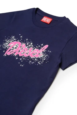 DIESEL T-shirt in jersey con logo | T-Shirts