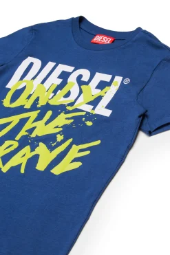 DIESEL T-shirt in jersey con logo Only the Brave | Bambino T-Shirts | T-Shirts