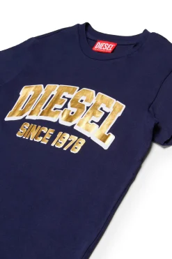 DIESEL T-shirt in jersey con logo | Bambino T-Shirts | T-Shirts