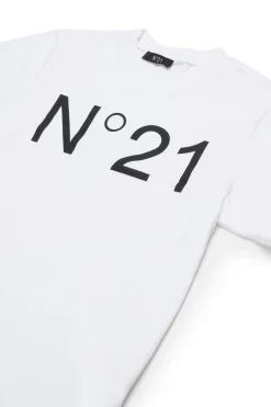 N°21 T-shirt in jersey con logo | Bambino T-Shirts | Activewear