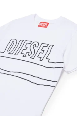DIESEL T-shirt in jersey con logo | Bambino T-Shirts | T-Shirts
