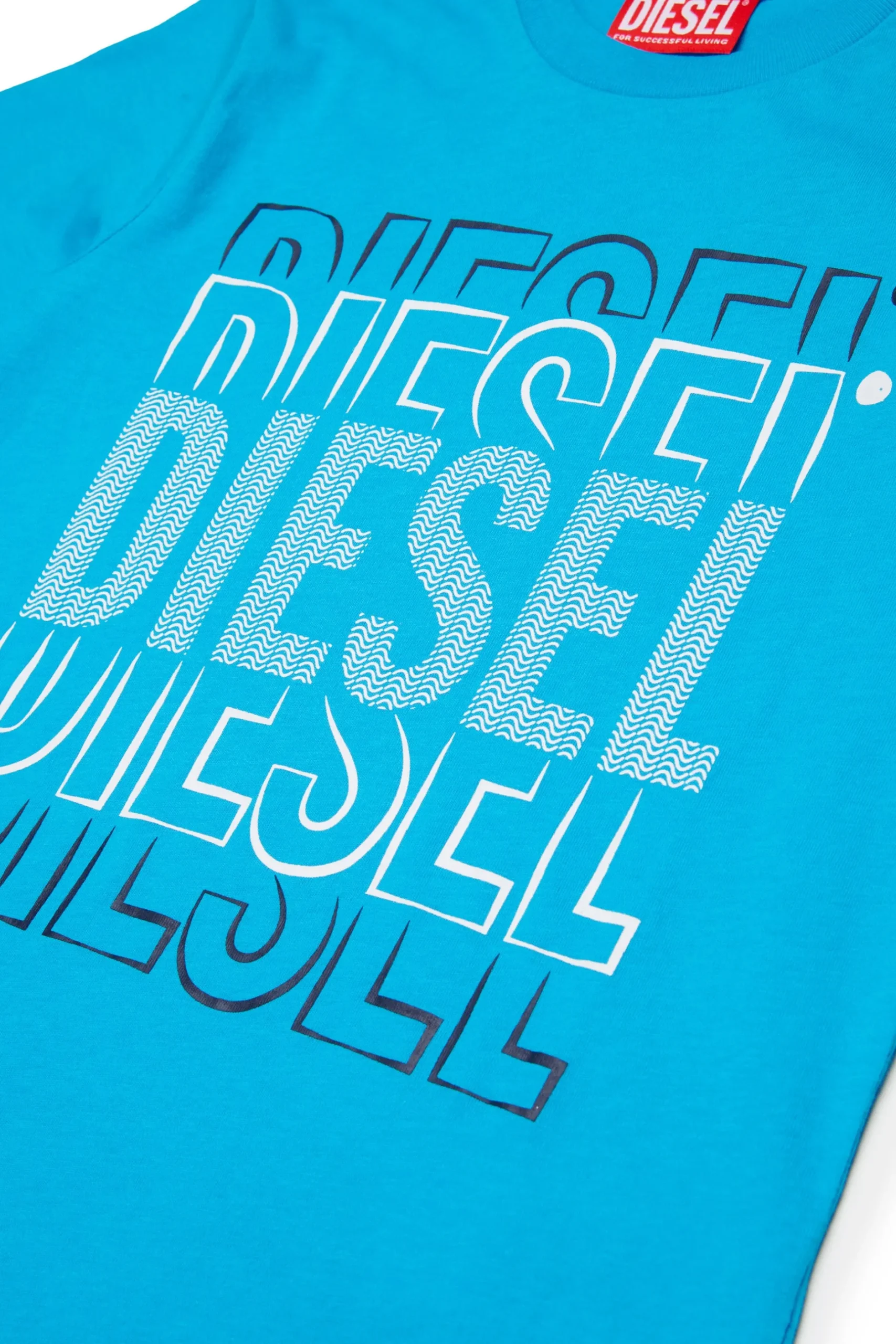 DIESEL T-shirt in jersey con logo | Bambino T-Shirts | T-Shirts