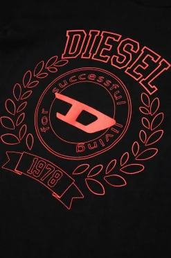 DIESEL T-shirt in jersey con logo | Bambino T-Shirts | T-Shirts