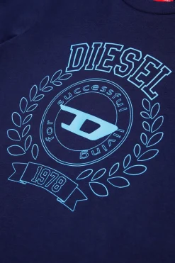 DIESEL T-shirt in jersey con logo | Bambino T-Shirts | T-Shirts