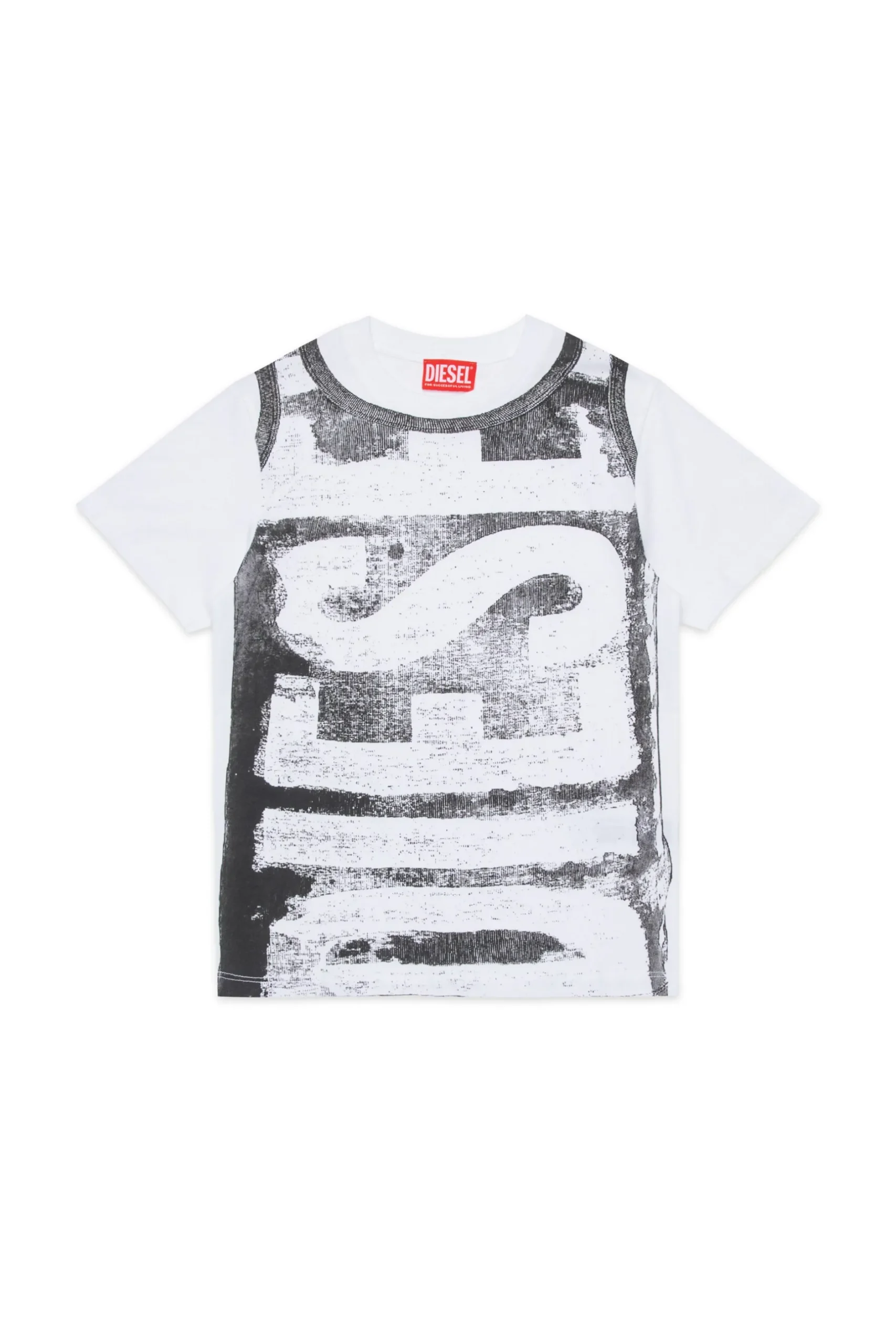 DIESEL T-shirt in jersey con maxi logo | Bambino T-Shirts | T-Shirts