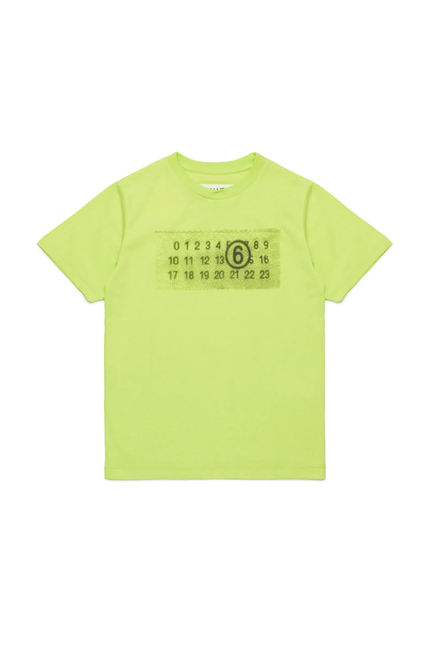 MM6 MAISON MARGIELA T-shirt in jersey con Numeric Logo Pixel | Bambino T-Shirts | Logomania