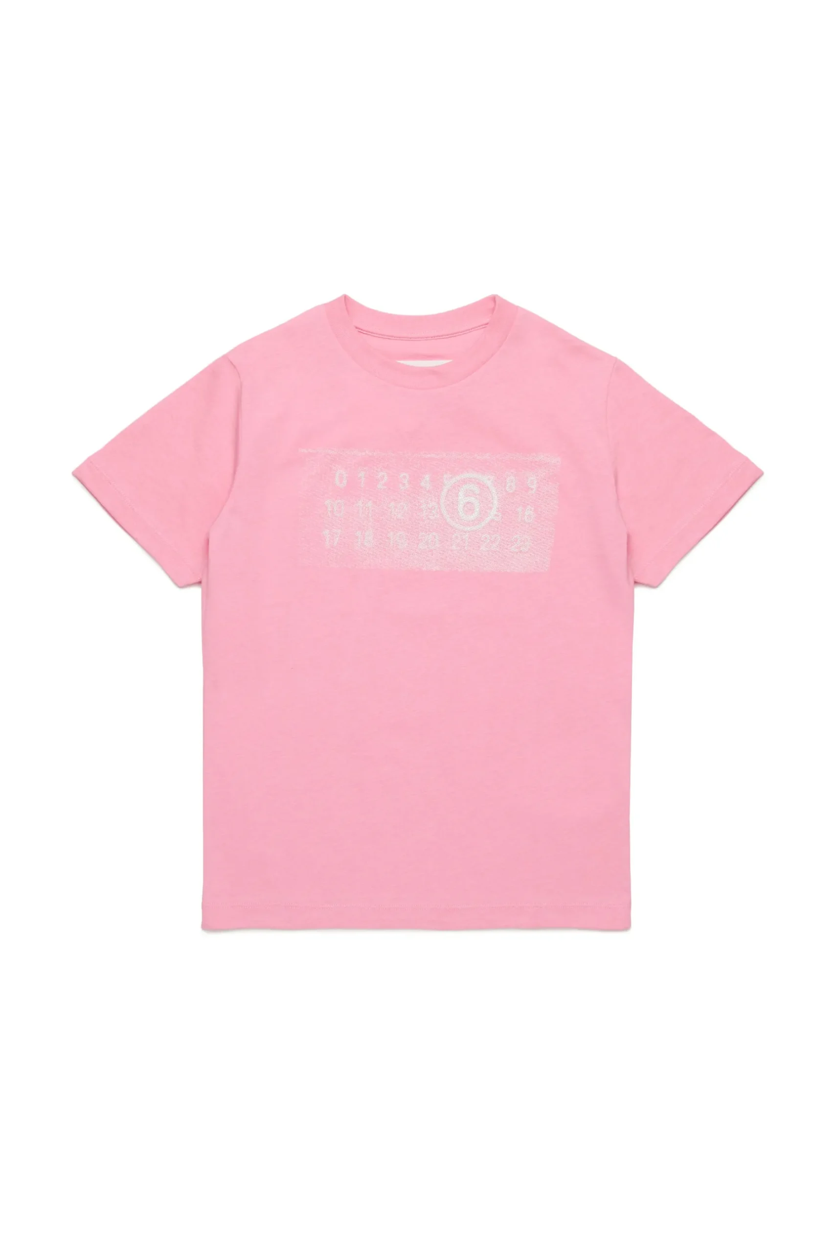 MM6 MAISON MARGIELA T-shirt in jersey con Numeric Logo Pixel | Bambino T-Shirts | Logomania