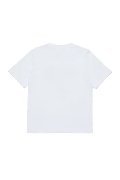 MM6 MAISON MARGIELA T-shirt in jersey con Numeric Logo Pixel | Bambino T-Shirts | Logomania