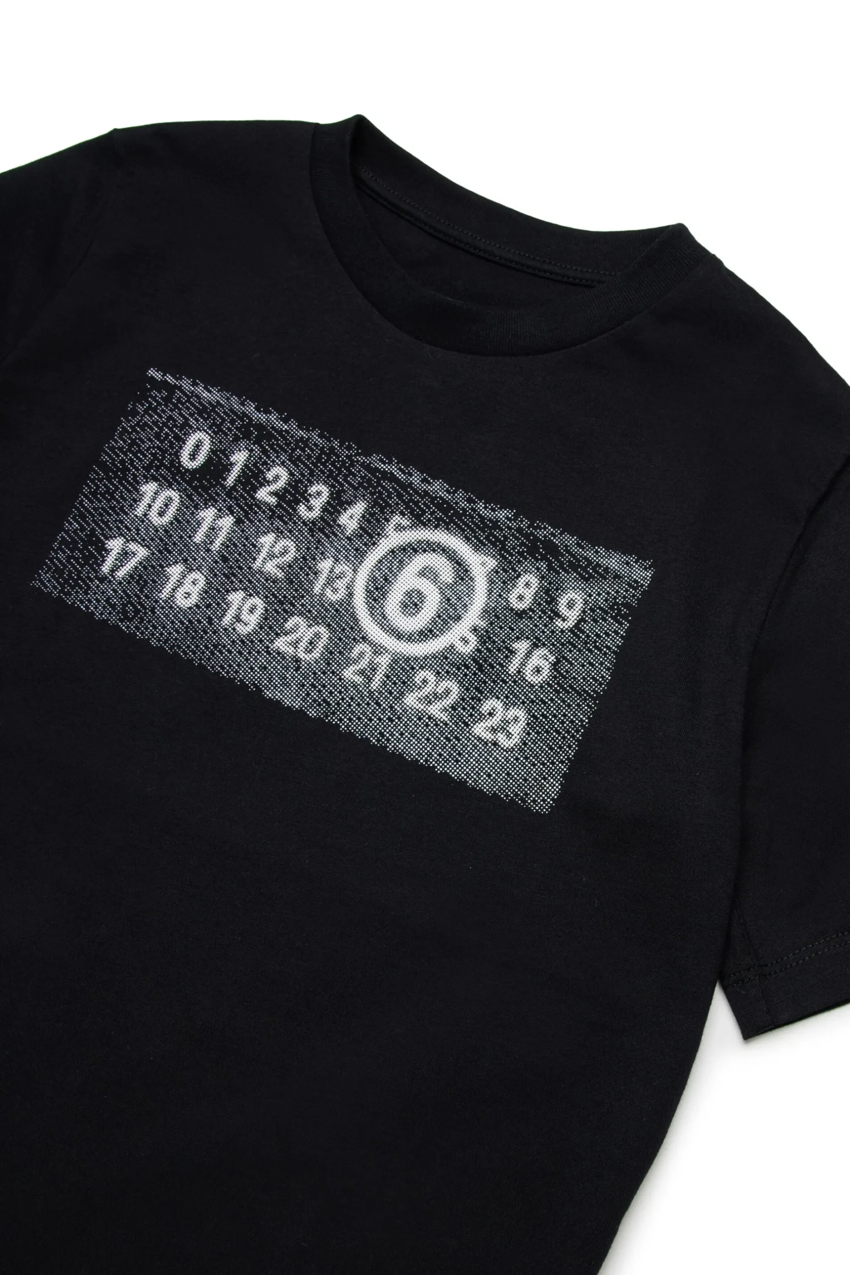 MM6 MAISON MARGIELA T-shirt in jersey con Numeric Logo Pixel | Bambino T-Shirts | Logomania