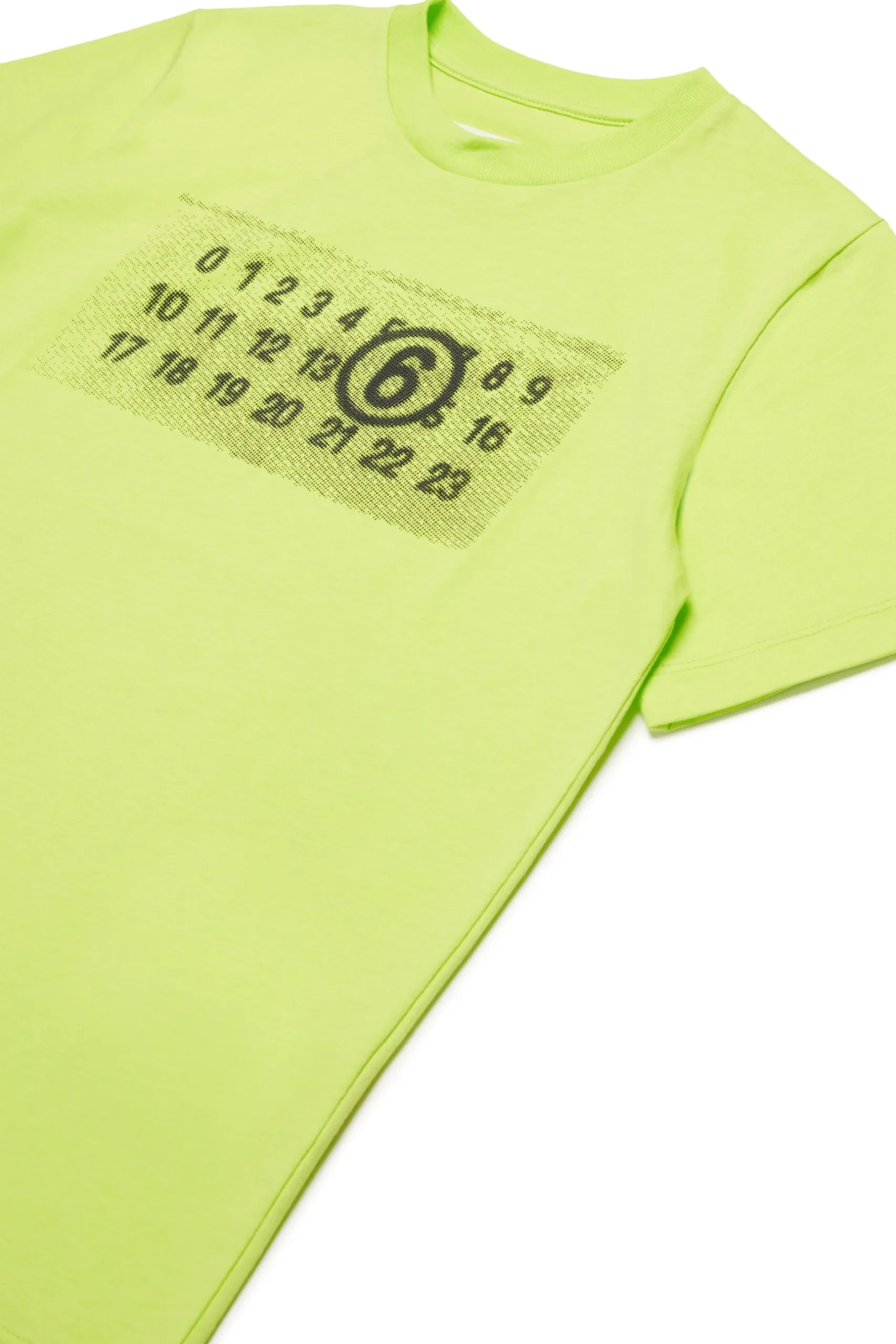 MM6 MAISON MARGIELA T-shirt in jersey con Numeric Logo Pixel | Bambino T-Shirts | Logomania