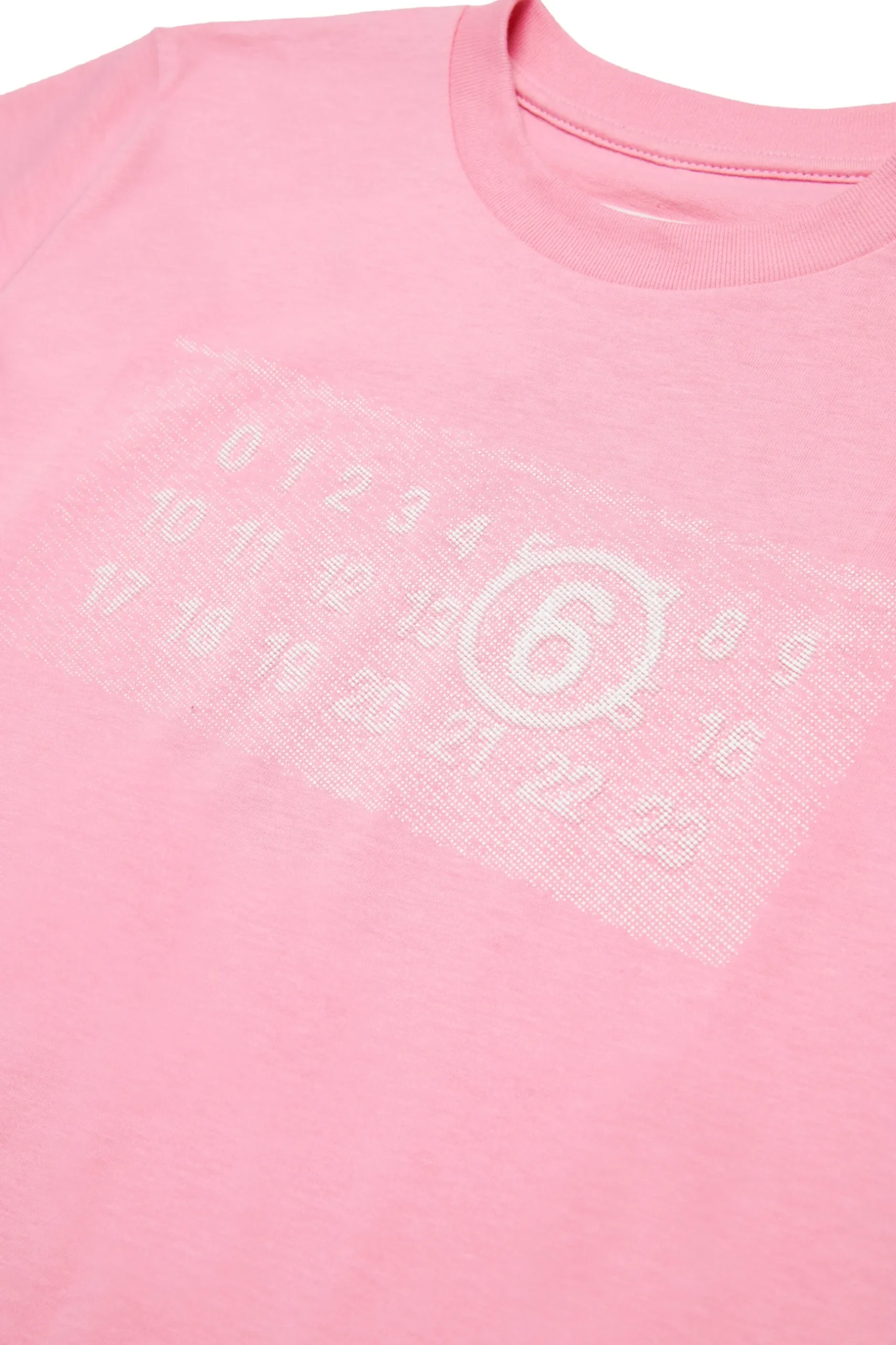 MM6 MAISON MARGIELA T-shirt in jersey con Numeric Logo Pixel | Bambino T-Shirts | Logomania