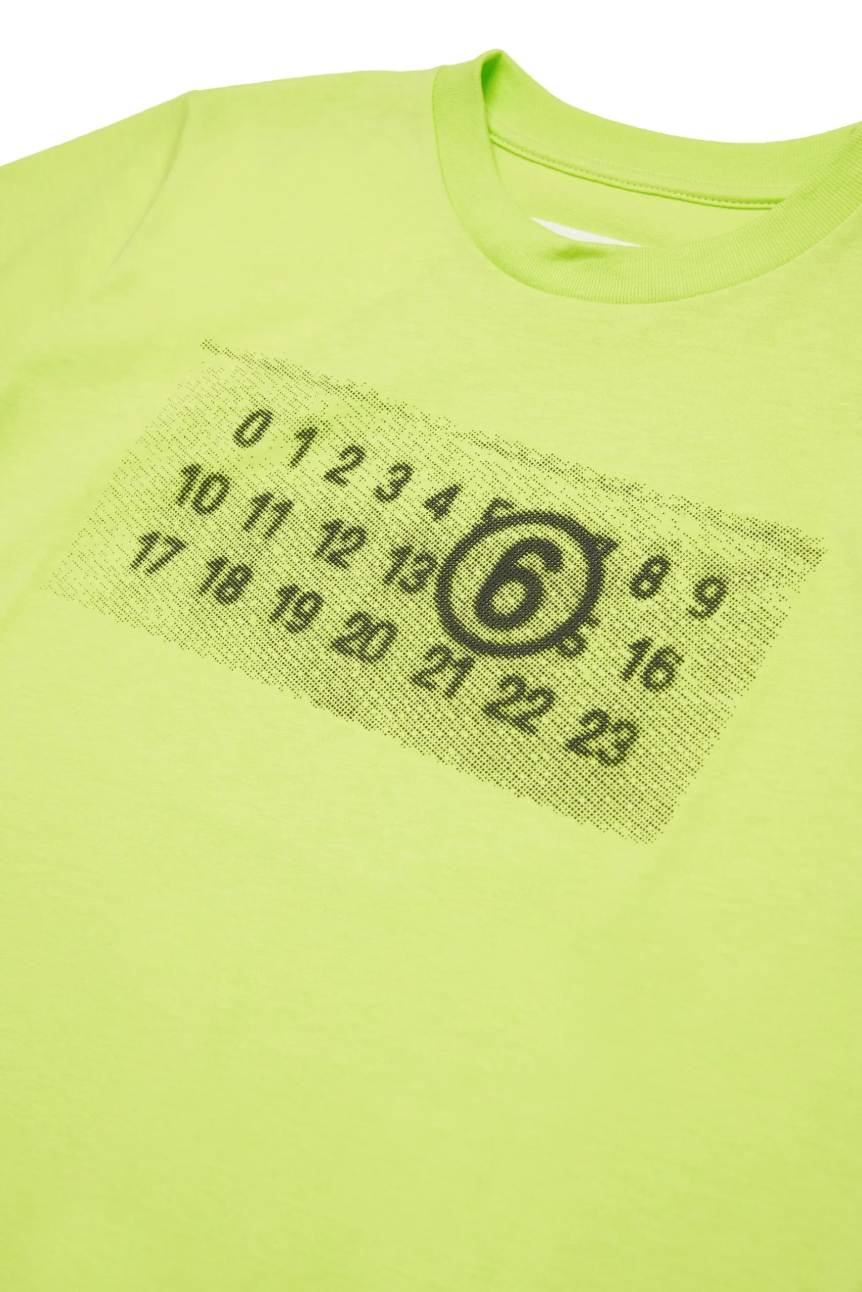 MM6 MAISON MARGIELA T-shirt in jersey con Numeric Logo Pixel | Bambino T-Shirts | Logomania