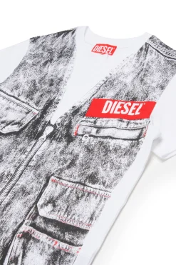 DIESEL T-shirt in jersey con stampa digitale | Bambino T-Shirts | T-Shirts