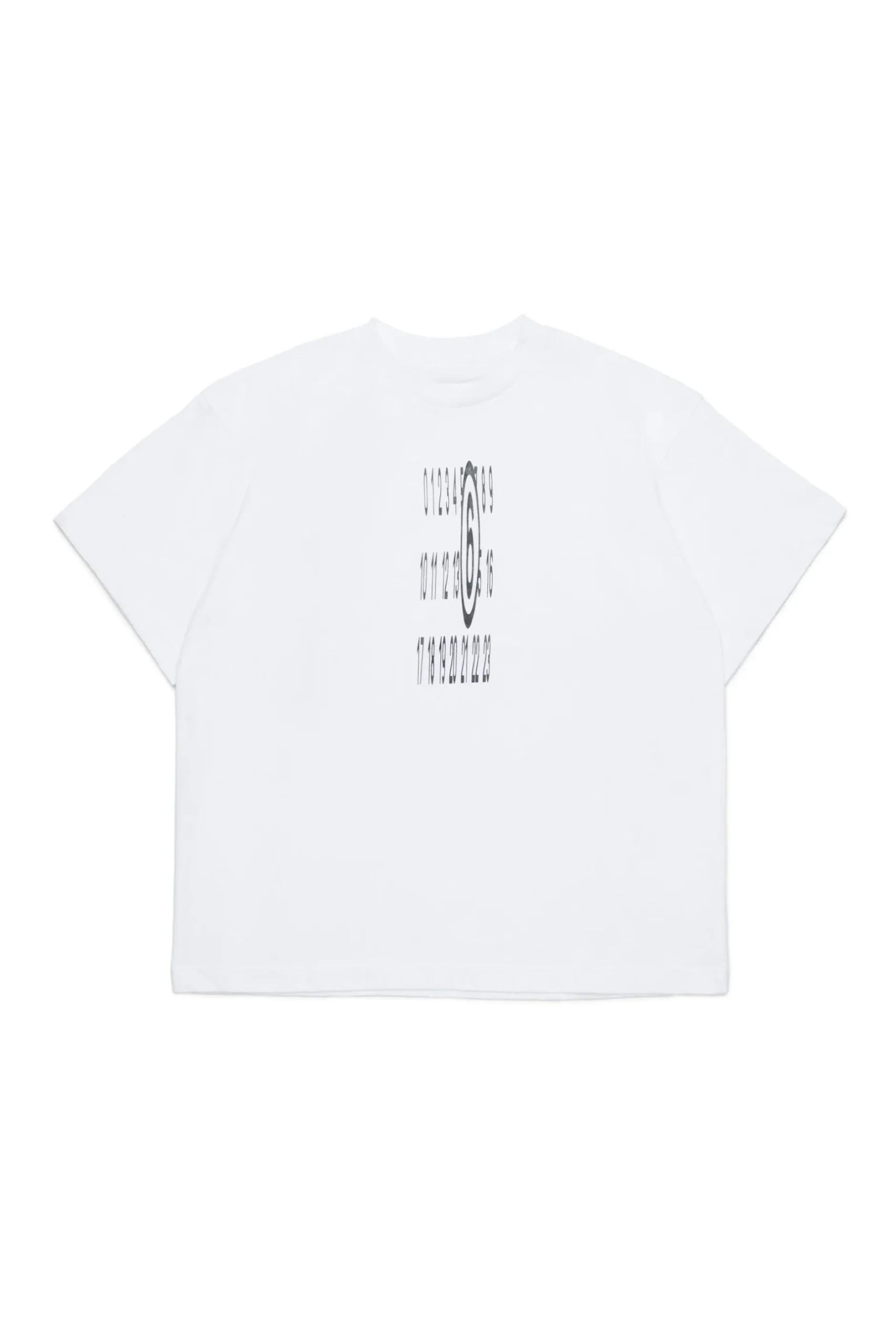 MM6 MAISON MARGIELA T-shirt in jersey con Stretched logo | Bambino T-Shirts | Logomania
