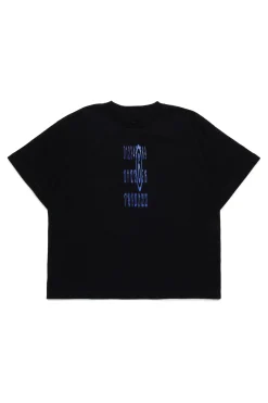 MM6 MAISON MARGIELA T-shirt in jersey con Stretched logo | Bambino T-Shirts | T-Shirts
