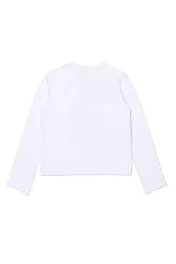 DIESEL T-shirt manica lunga con logo oval D | T-Shirts