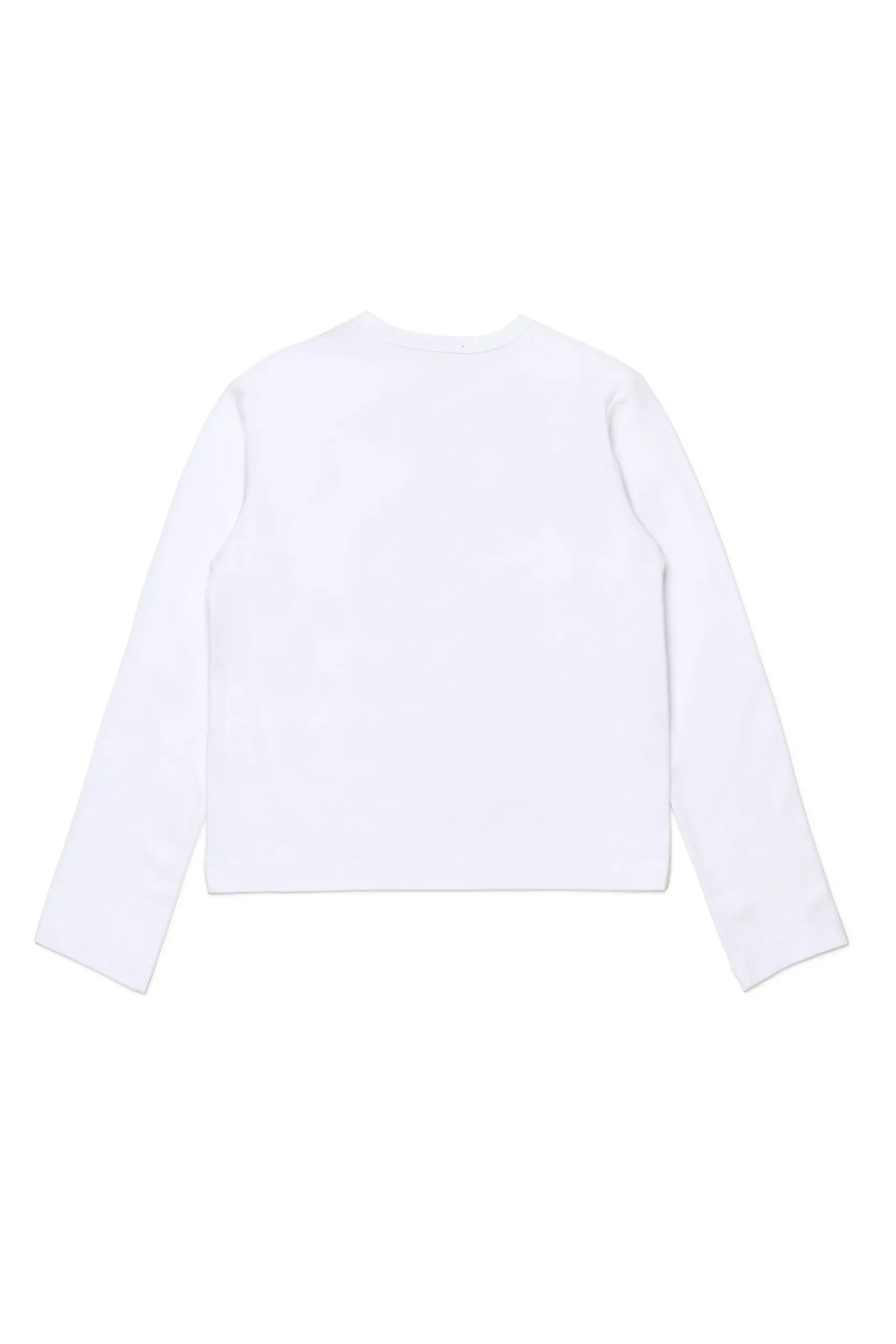 DIESEL T-shirt manica lunga con logo oval D | T-Shirts