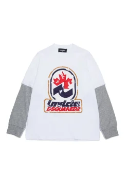 DSQUARED2 T-shirt manica lunga Invicta x | Bambino T-Shirts | T-Shirts
