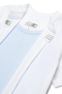 MM6 MAISON MARGIELA T-shirt re-cut con dettagli a taglio vivo | Bambino T-Shirts | T-Shirts