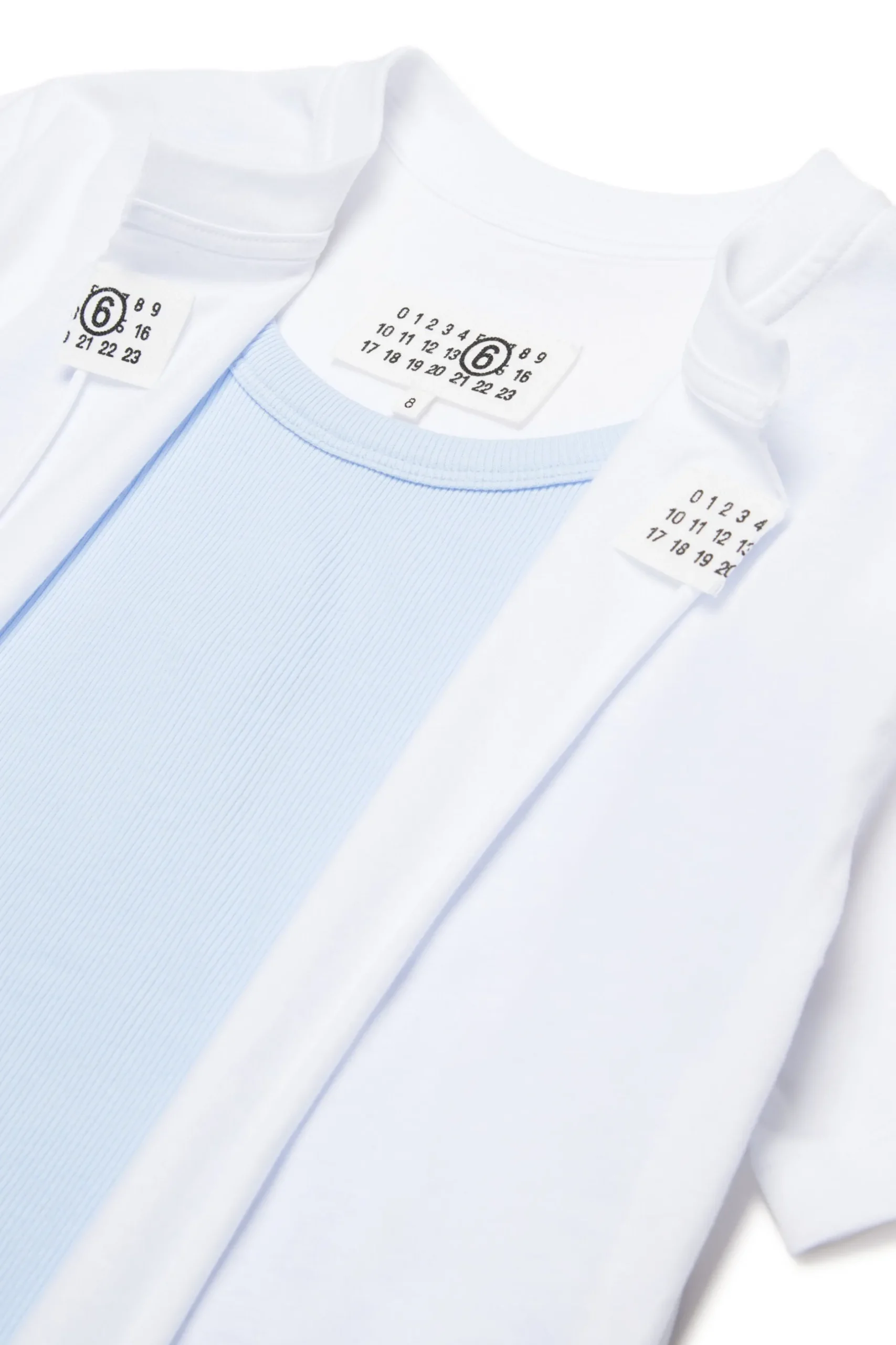 MM6 MAISON MARGIELA T-shirt re-cut con dettagli a taglio vivo | Bambino T-Shirts | T-Shirts