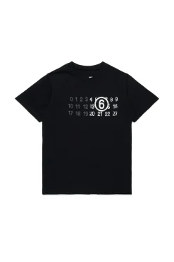 MM6 MAISON MARGIELA T-shirt re-cut con Stamp Numbers | Bambino T-Shirts | Logomania