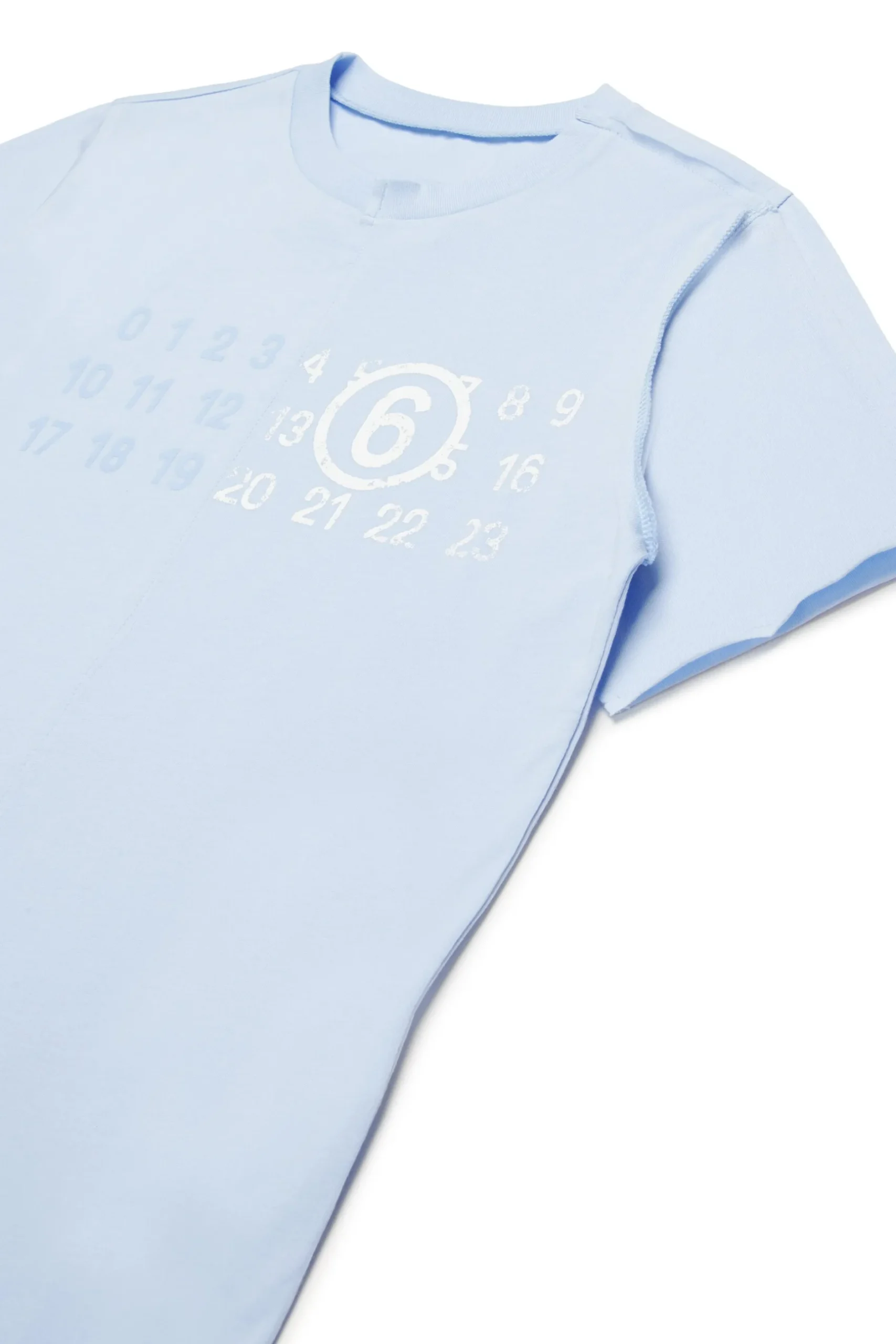 MM6 MAISON MARGIELA T-shirt re-cut con Stamp Numbers | Bambino T-Shirts | Logomania