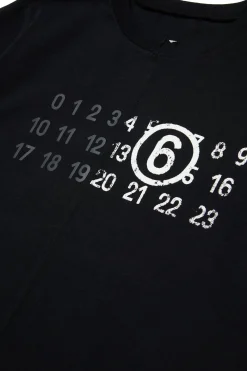 MM6 MAISON MARGIELA T-shirt re-cut con Stamp Numbers | Bambino T-Shirts | Logomania