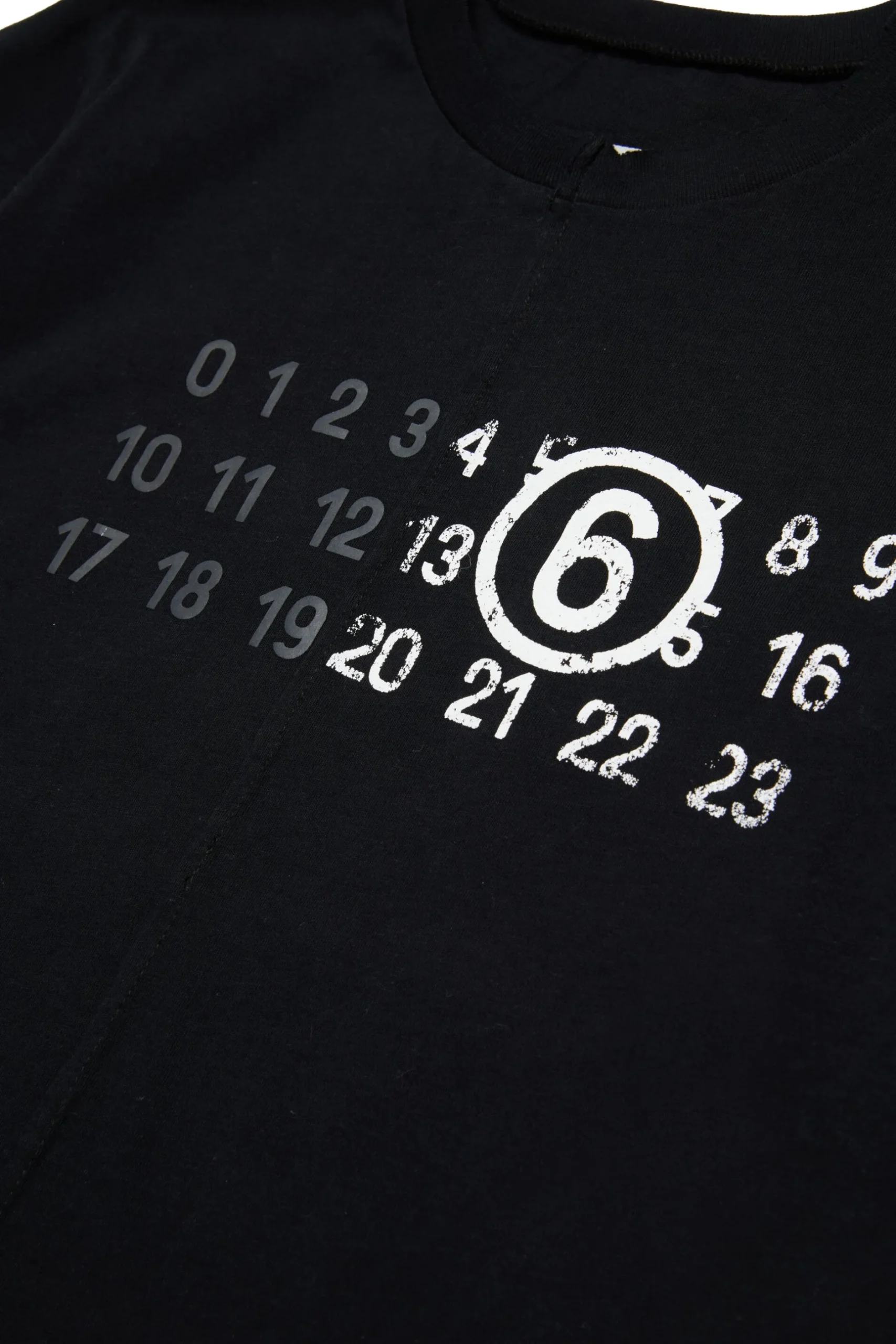 MM6 MAISON MARGIELA T-shirt re-cut con Stamp Numbers | Bambino T-Shirts | Logomania