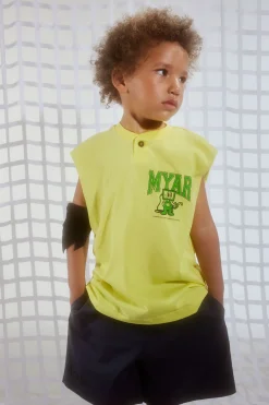 MYAR T-shirt senza maniche in cotone deadstock | Bambino T-Shirts | T-Shirts