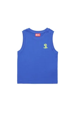 DIESEL T-shirt smanicata con grafica Palm | Bambino Swimwear | Swimwear