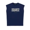 DSQUARED2 T-shirt smanicata con logo Milano | Bambino T-Shirts | Logomania