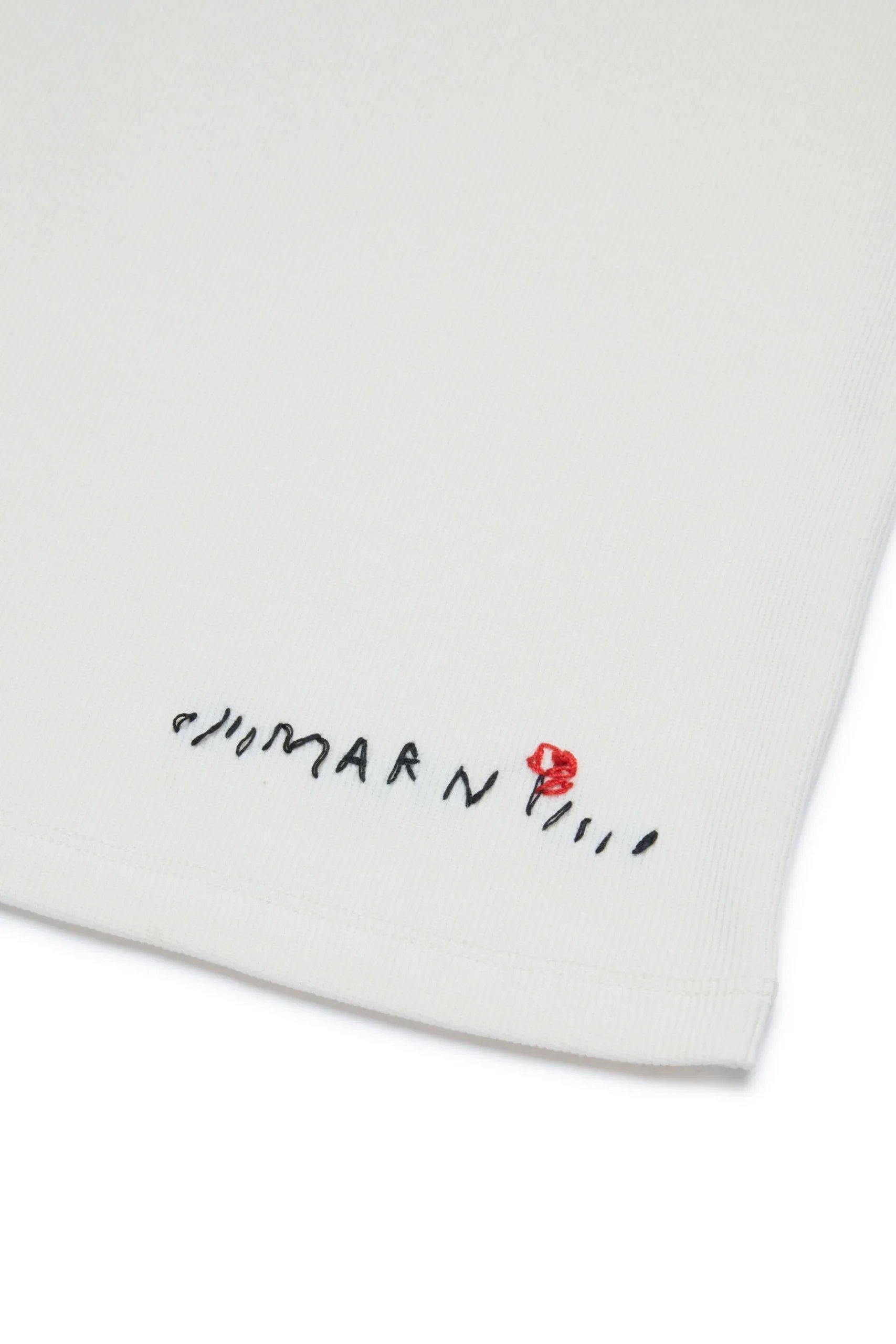MARNI T-shirt smanicata con logo Flower | T-Shirts