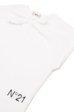 N°21 T-shirt smanicata con nodo | T-Shirts