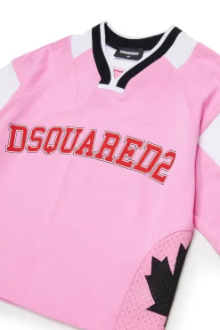 DSQUARED2 T-shirt stile basket con logo | Bambino T-Shirts | Activewear