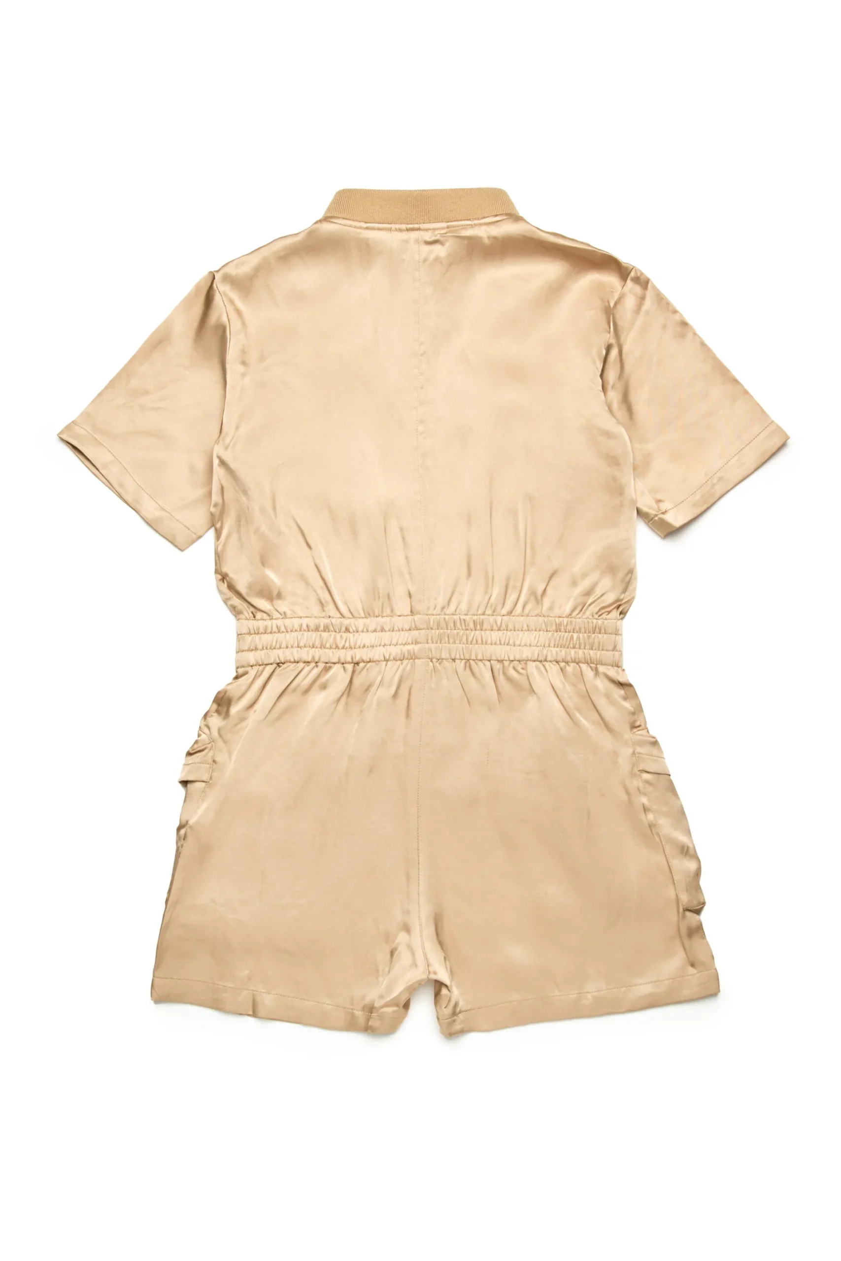 DIESEL Tuta corta in satin stile utility | Tute