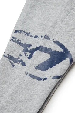 DIESEL Tuta in felpa con logo Oval D effetto used | Bambino Tute E Baby Set | Oval D By Diesel