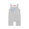 DIESEL Tuta smanicata con grafica Born for Success | Neonato (0-12M)